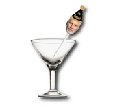 Clear acrylic stick + high-resolution printed face on glossy photo media