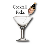 Clear acrylic stick + high-resolution printed face on glossy photo media