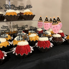 Retirement Photo Cupcake Toppers