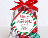 Custom Holiday Gift Labels – 3" Vinyl Stickers for Treat Bags & Guest Favors