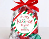 Custom Holiday Gift Labels – 3" Vinyl Stickers for Treat Bags & Guest Favors