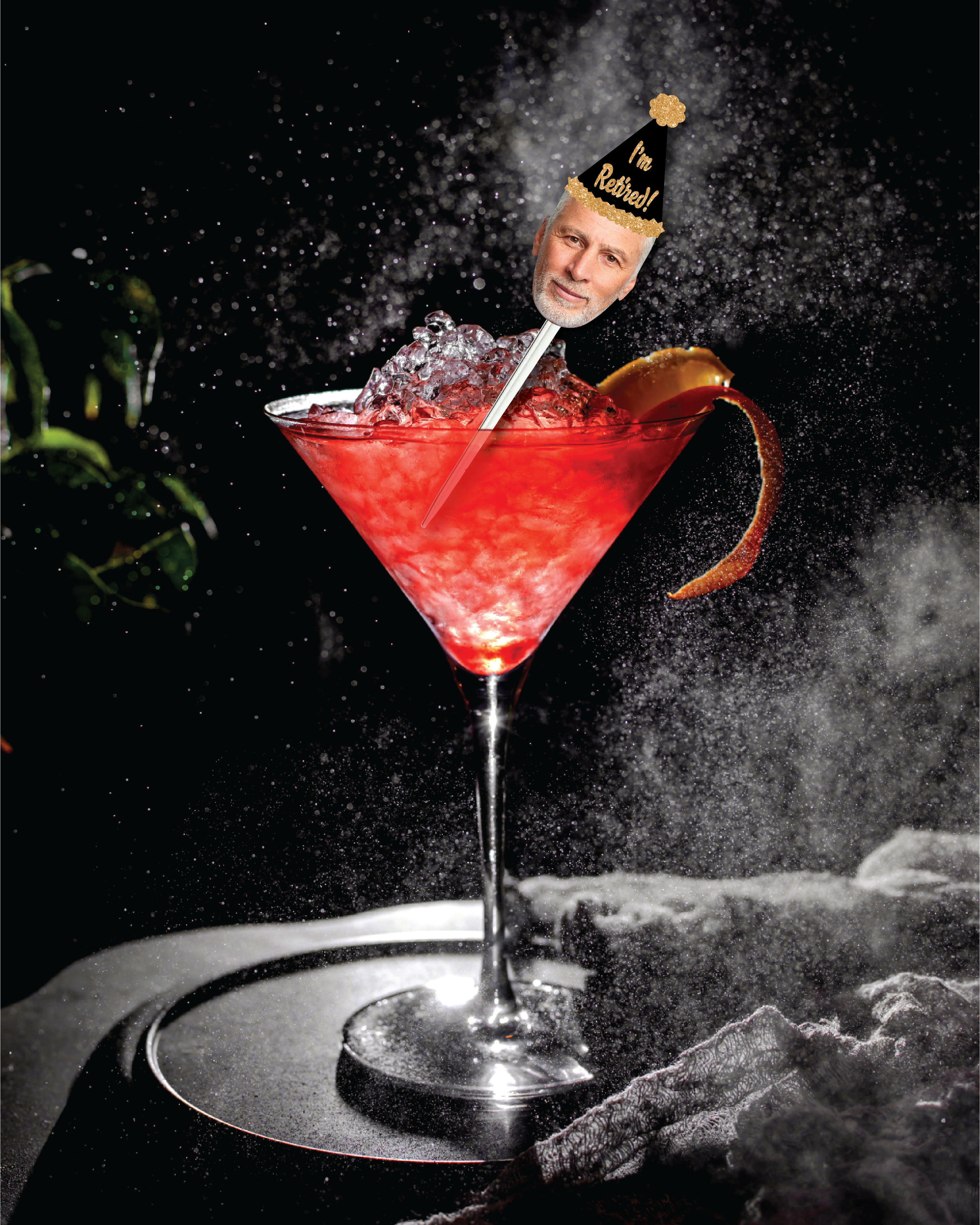 retirement cocktail picks