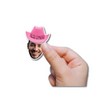 Custom Face Party Stickers - Waterproof Printed Vinyl Stickers