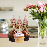 Bachelorette Party Cupcake Toppers/ Cupcake Picks