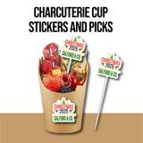 Customized Charcuterie Cups & Decor