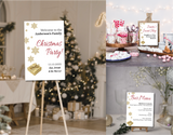 Custom Party Welcome & Table Signs | Premium Foam Board Sign Set