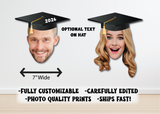 Graduation Face Custom Photo Banner