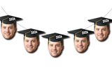 Graduation Face Custom Photo Banner