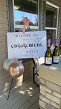 Wedding or Engagement Party Welcome Sign