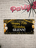 Custom Vinyl Milestone Birthday Banner