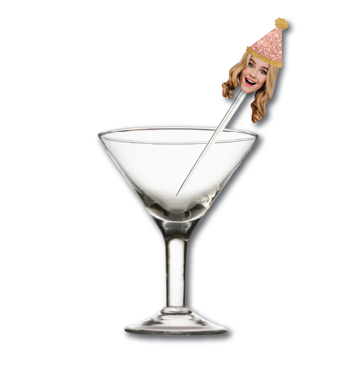 Custom Face Cocktail Picks – Personalized Drink Decor
