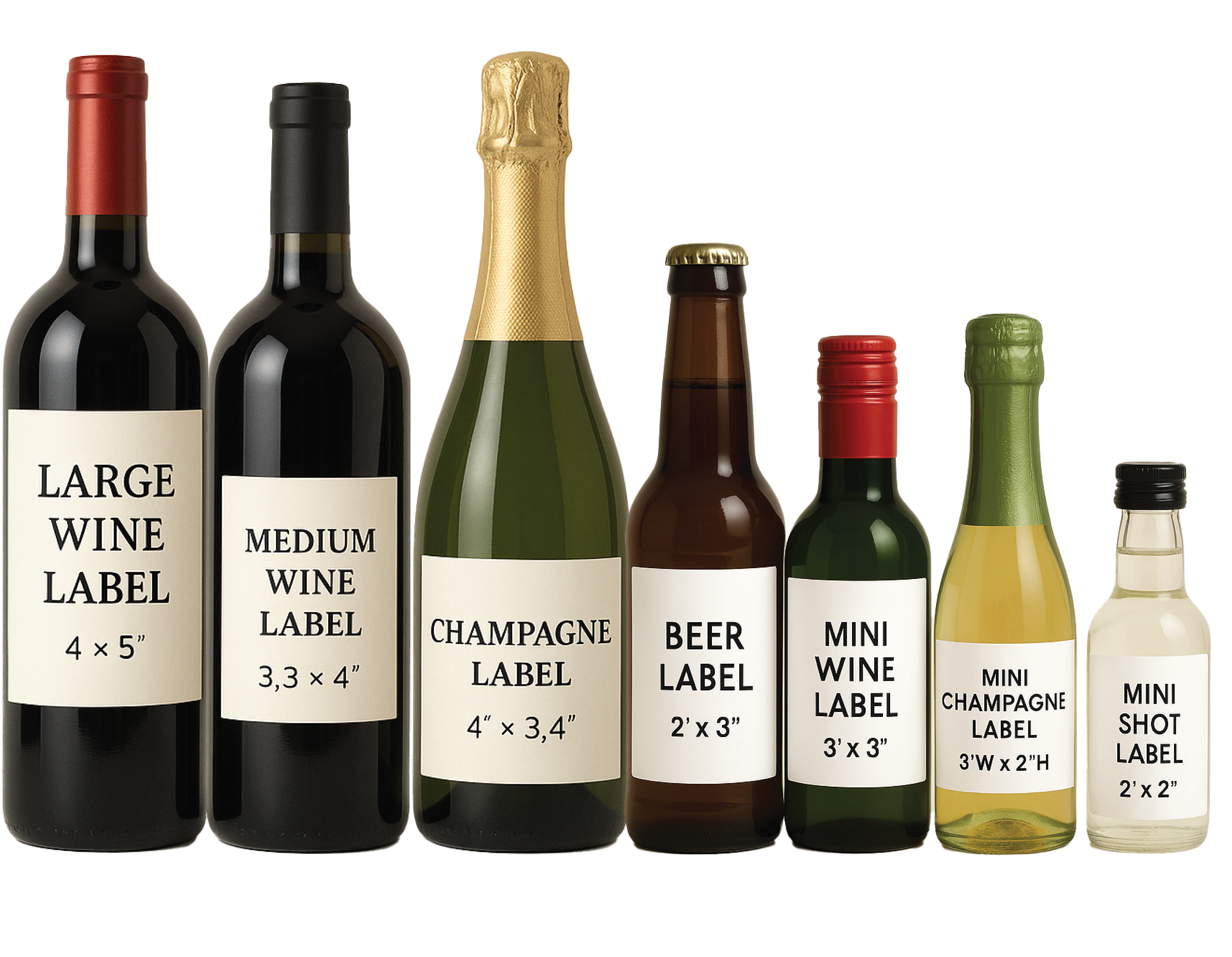 Custom Engagement Party Bottle Labels