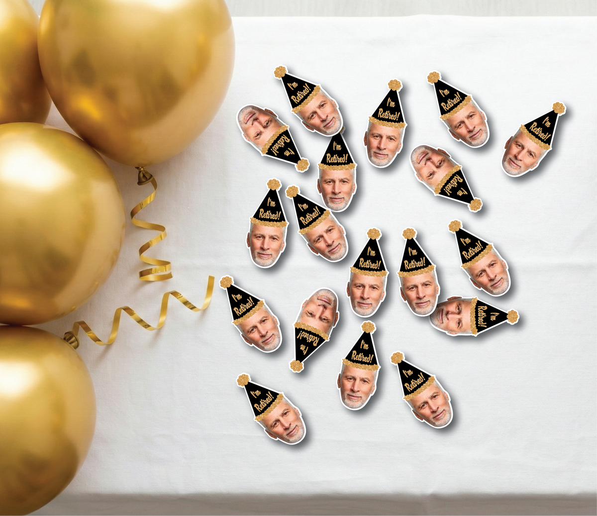 Custom Retirement Confetti